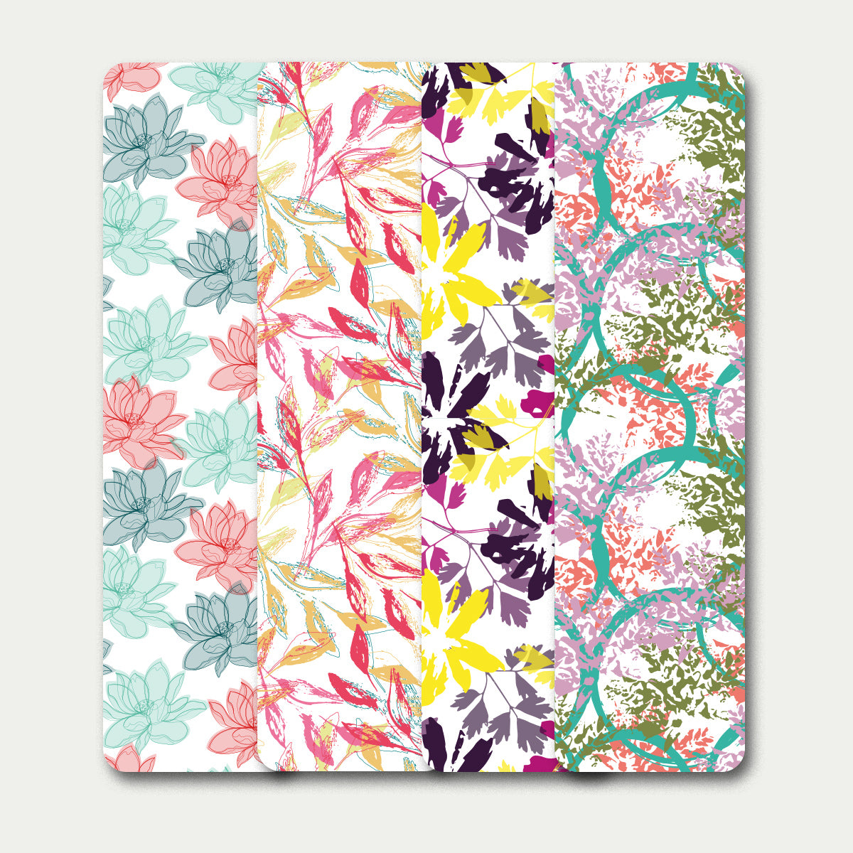 Collection "Abstract Flowers"